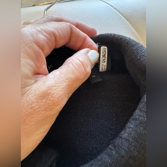 Theory Dark Grey Collared Short Sleeve Polo Shirt Size XL or Large - Picture 6 of 9